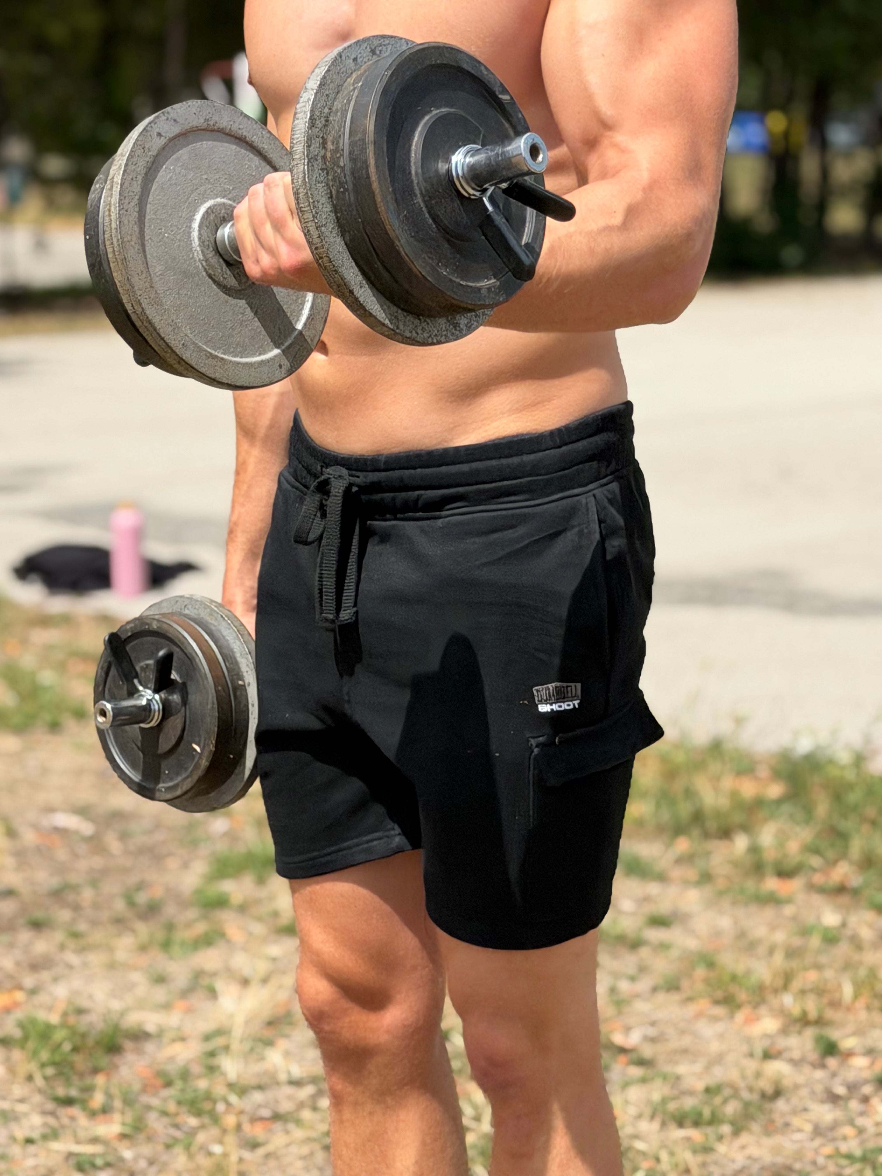 Dumbbell Shoot Cargo Shorts