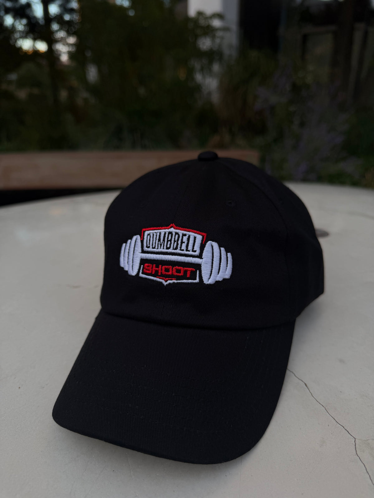Dumbbell Shoot Baseball Cap