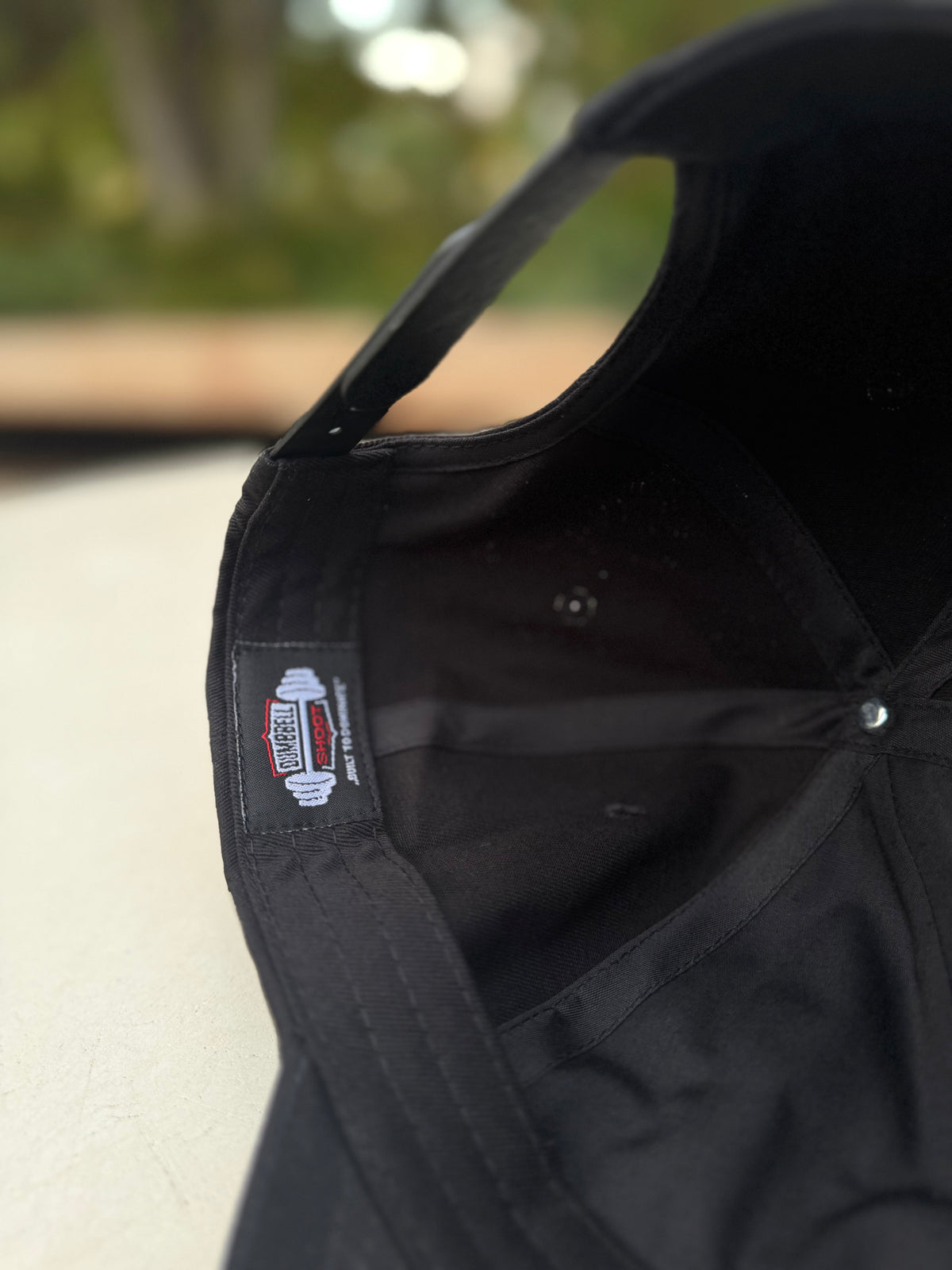 Dumbbell Shoot Baseball Cap
